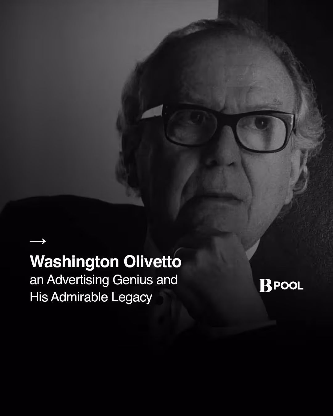 Foto do gênio da propaganda, Washington Olivetto